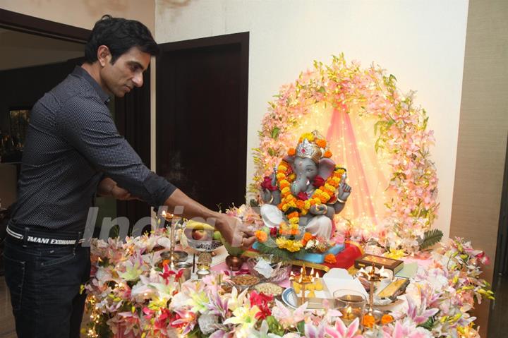 Sonu Sood at Ganesh Chaturthi Festival