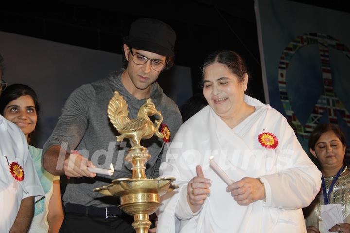 Hrithik Roshan at Launch of I Pledge 4 Peace