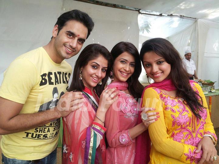 Waseem, Ankita, Dimple and Adaa