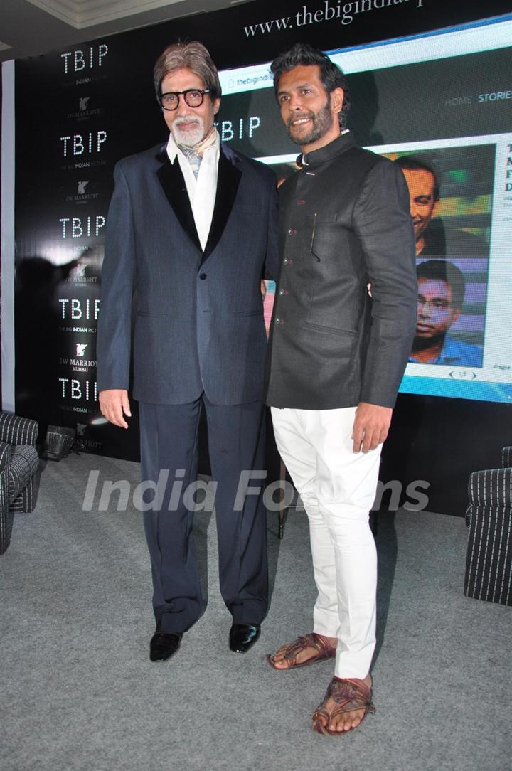 Amitabh Bachchan Launches The Big Indian Picture