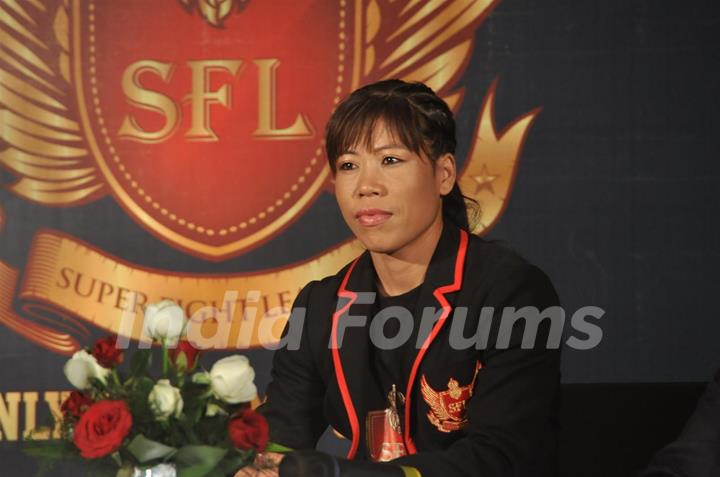 Mary Kom At Sfl Press Meet