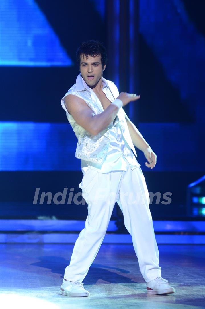 Rithvik Dhanjani performance on the sets of Jhalak Dikhhla Jaa in Mumbai.