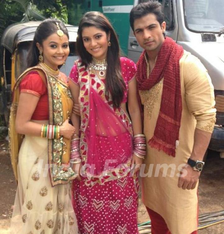 Devoleena, Pooja and Nazim