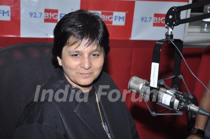 Falguni Pathak at 92.7 FM to announce the biggest navratri utsav