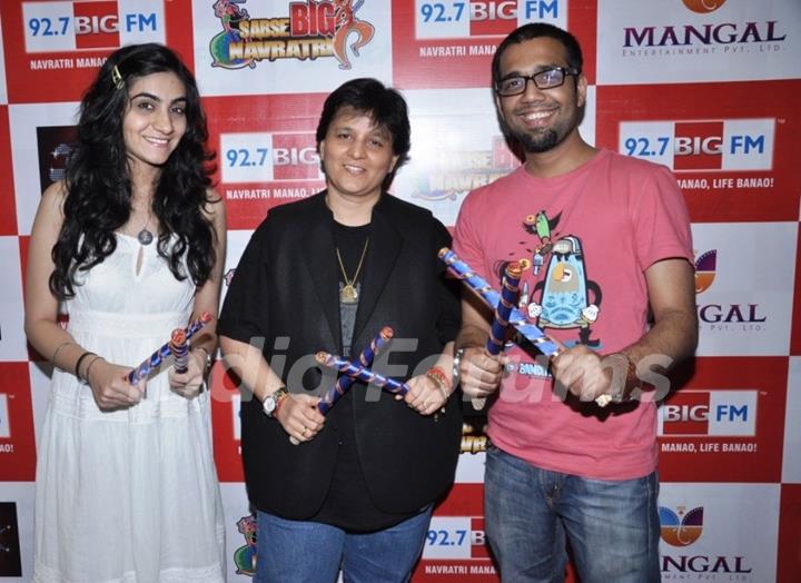 Falguni Pathak at 92.7 FM to announce the biggest navratri utsav