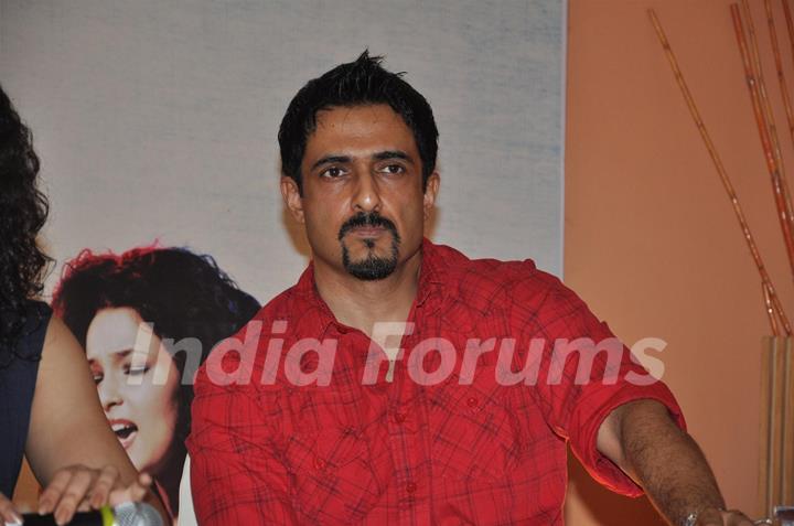 Bollywood actor Sanjay Suri during the film Prem Mayee press meet at Hotel Four Seasons in Juhu, Mumbai.