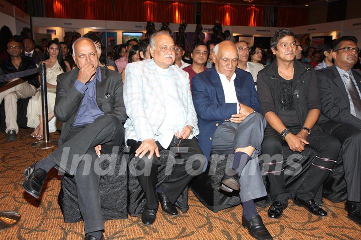 Director Yash Chopra at bollywood Filmmakers honoured at Locations Awards 2012 at Hotel Novotel in Juhu, Mumbai.