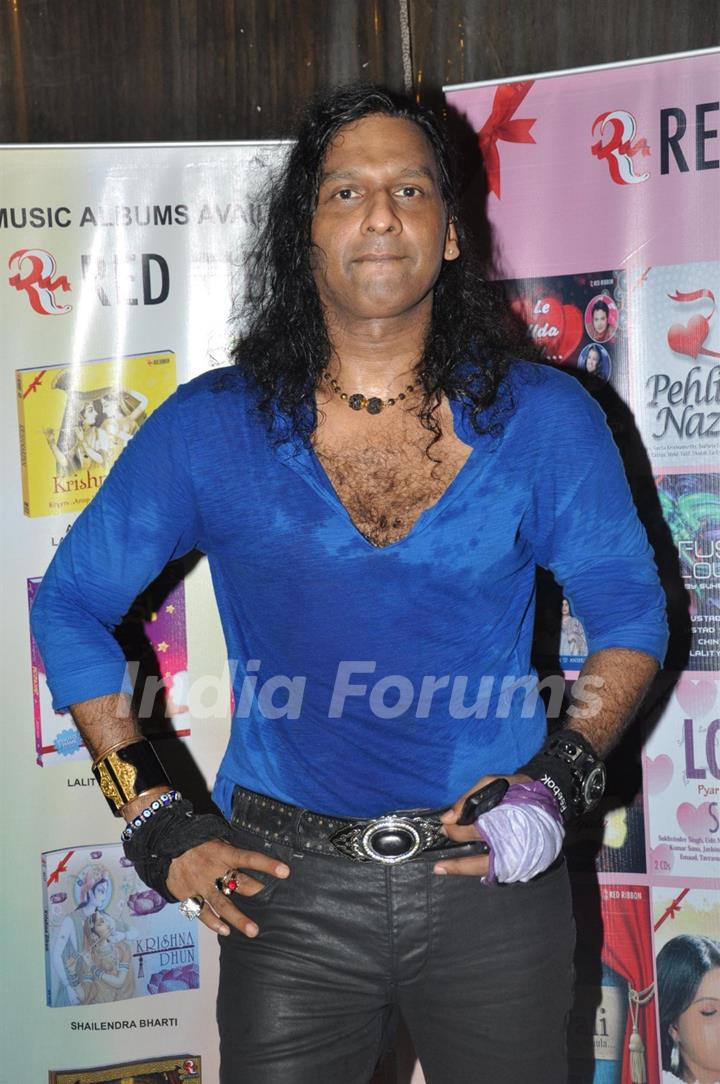 Singer Vinod Rathod at the Launch of Garba album 'Aye Halo' in Hotel Orritel West in Mumbai.