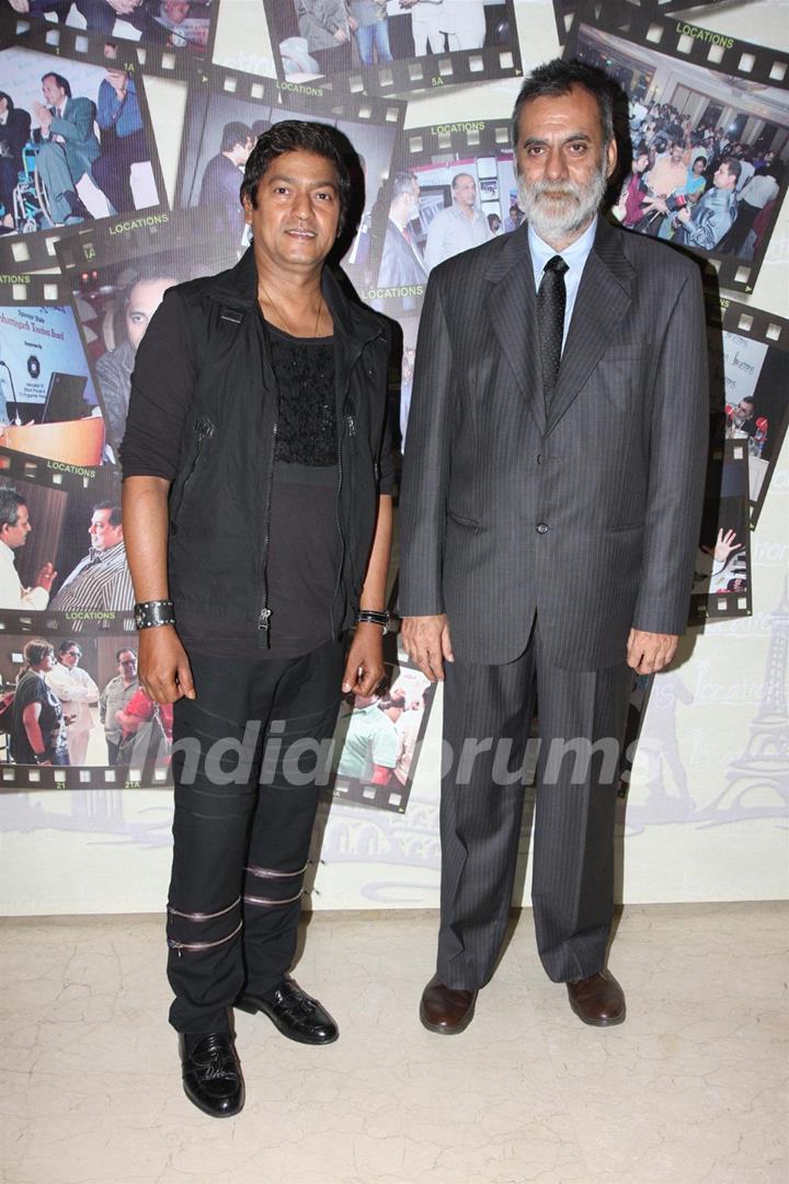 Music composer Aadesh Shrivastava at bollywood Filmmakers honoured at Locations Awards 2012 at Hotel Novotel in Juhu, Mumbai.