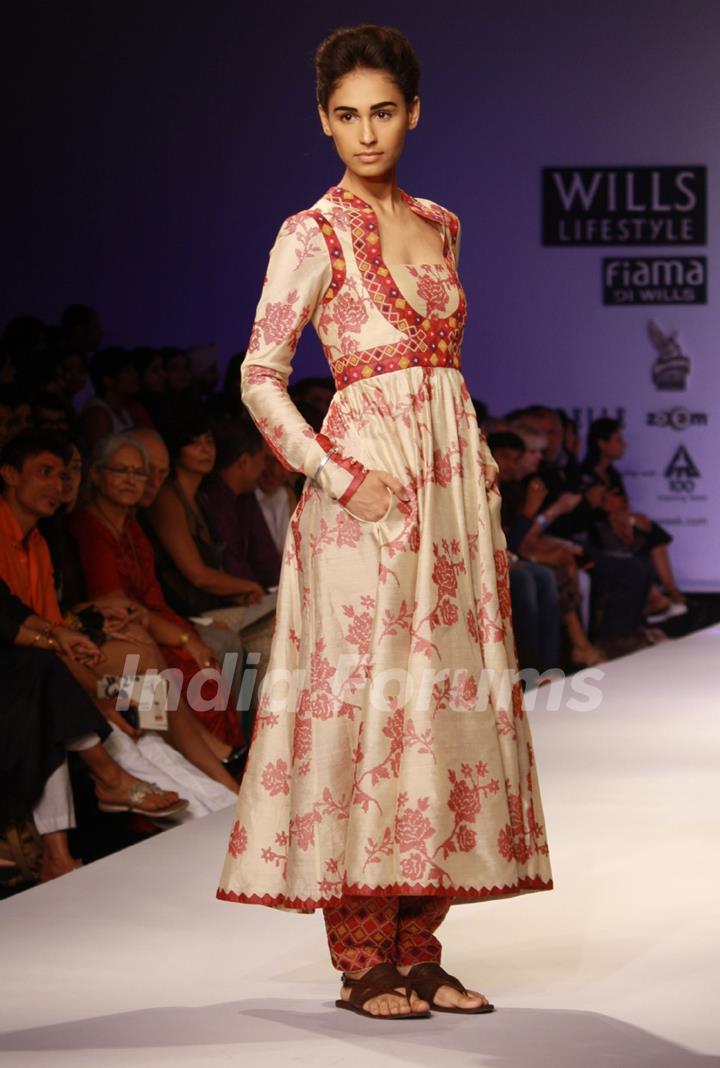 Designer  Payal Pratap ,Wills Lifestyle India Fashion Week -2013, In New Delhi (Photo: IANS/Amlan)