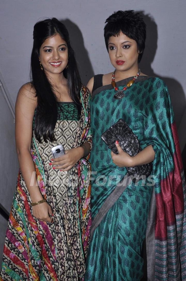 Bollywood actors Ishita Dutta and Tanushree Dutta at 7th Annual concert of Garodia International Centre of Learning (GICL) at St. Andrews Auditorium in Mumbai.