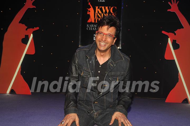 Bollywood actor Jaaved Jaaferi at The Indian Grand Finale Of The McDowell's No.1 Karaoke World Championship at Phoenix Mills in Mumbai.