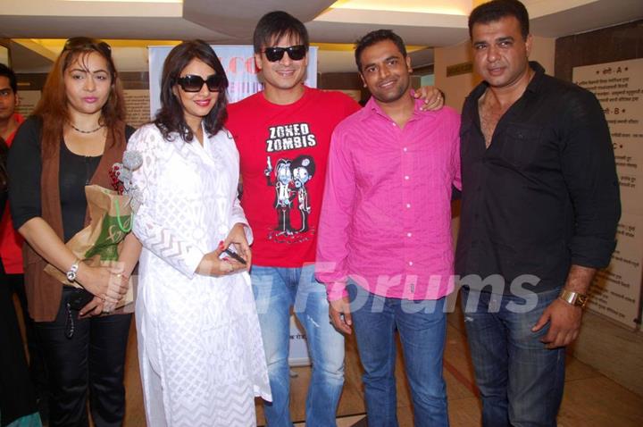 Bollywood actror Vivek Oberoi at the launch of Free Eye Check-Up Campaign jointly organised by Western India Film Producers Association & Lions Club of Millennium in Mumbai.