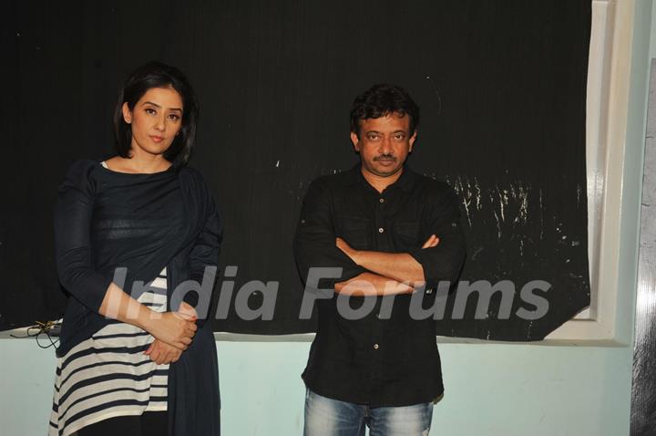 BHOOT Returns press conference at Mehboob Studios in Bandra, Mumbai