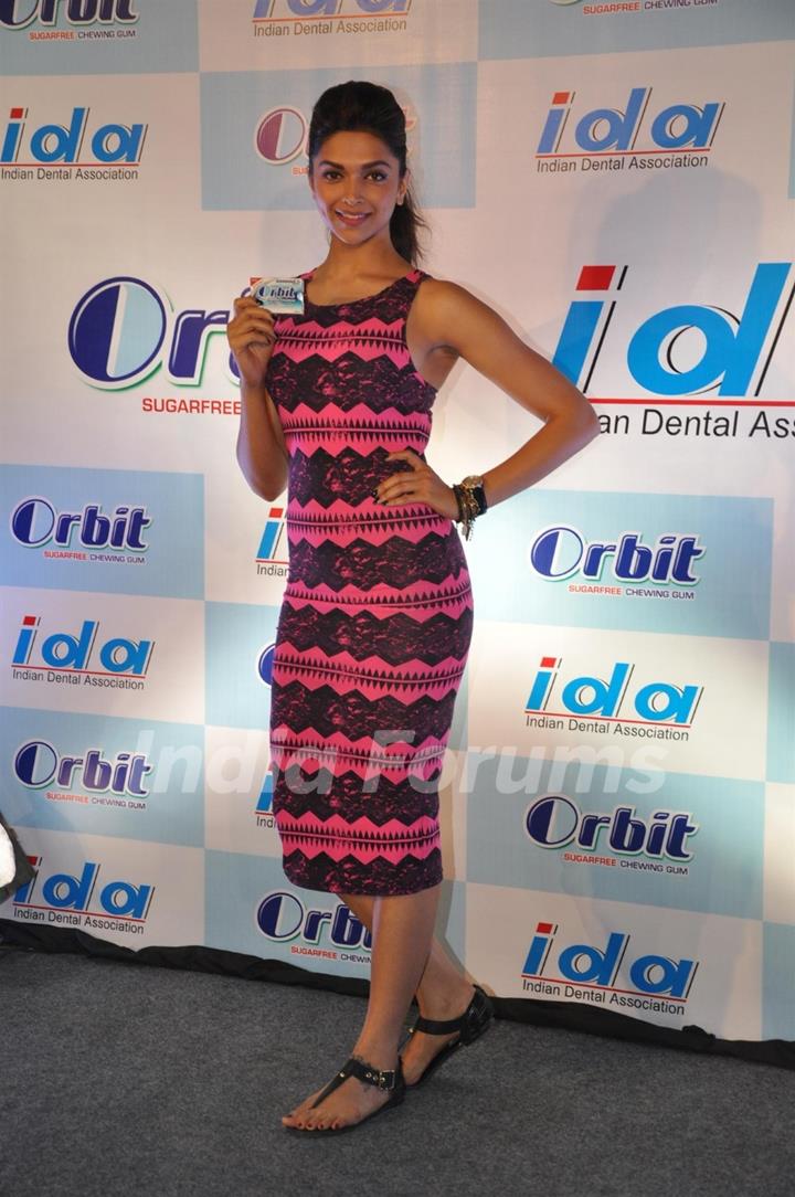 Deepika at 'IDA-Orbit' press meet