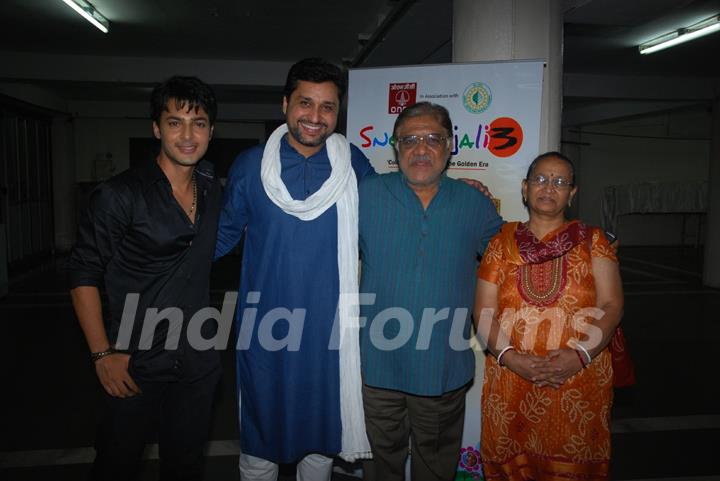 Akshay Sethi, Gautam Chaturvedi, Anjan Srivastav, Madhu at Musical Concert by Gautam Chaturvedi