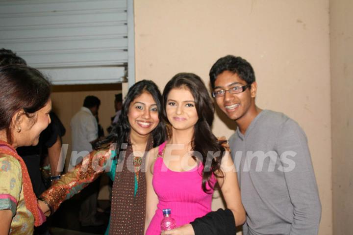 Rubina Dilaik with friends