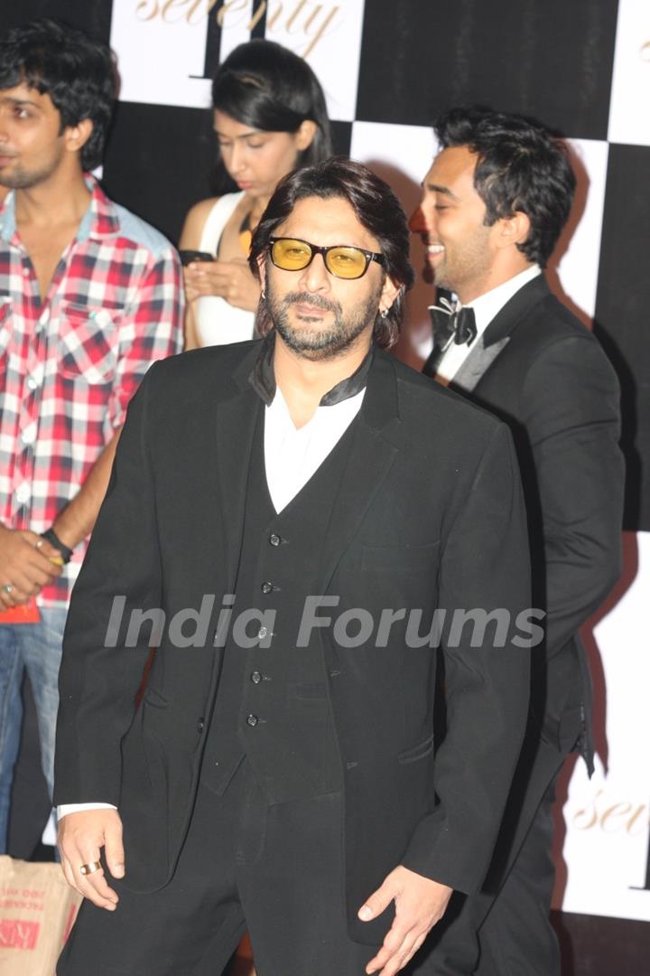 Arshad Warsi at Amitabh Bachchan's 70th Birthday Party at Reliance Media Works in Filmcity