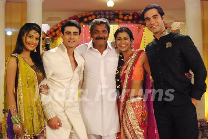 Dimple, Gautam, Mala and Kushal