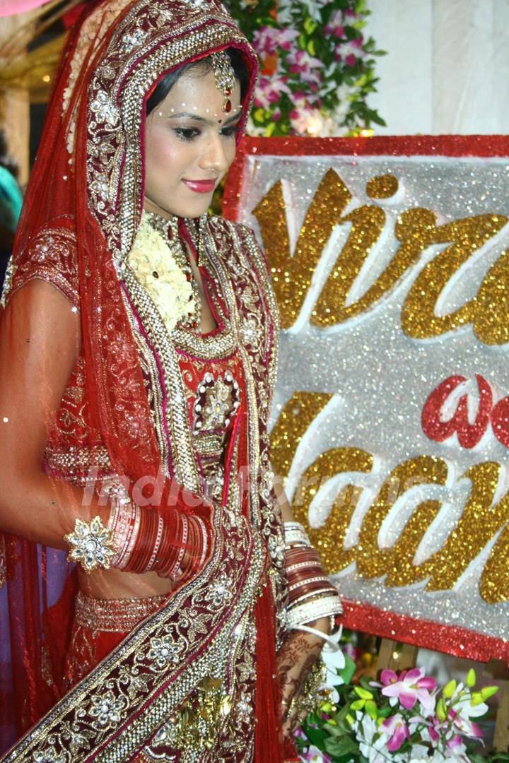 Nia sharma as a bride in ek hazaron mein meri behna hai