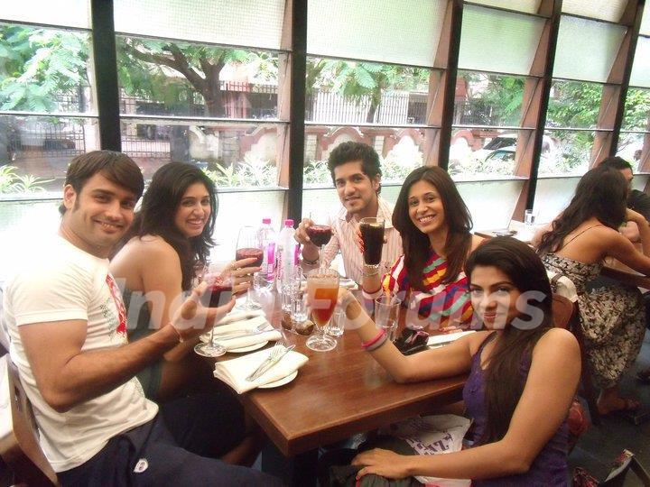 Vivian, Vahhbiz, Kishwer, Tanvi and Suyash