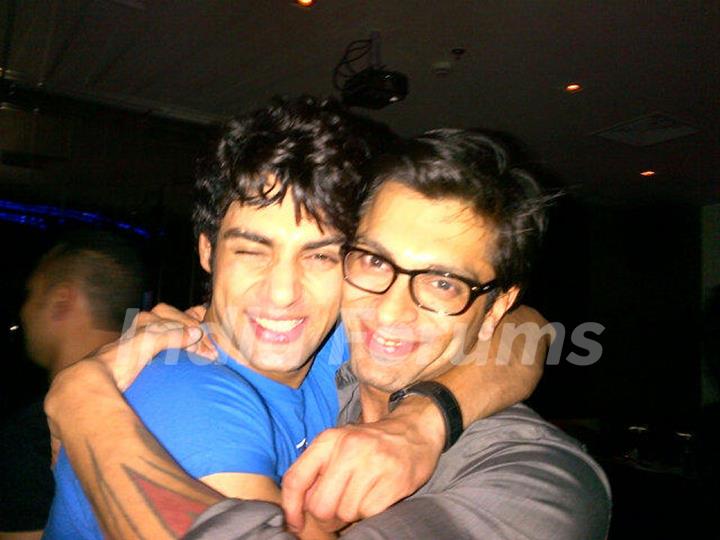 Karan Singh Grover and Karan Wahi