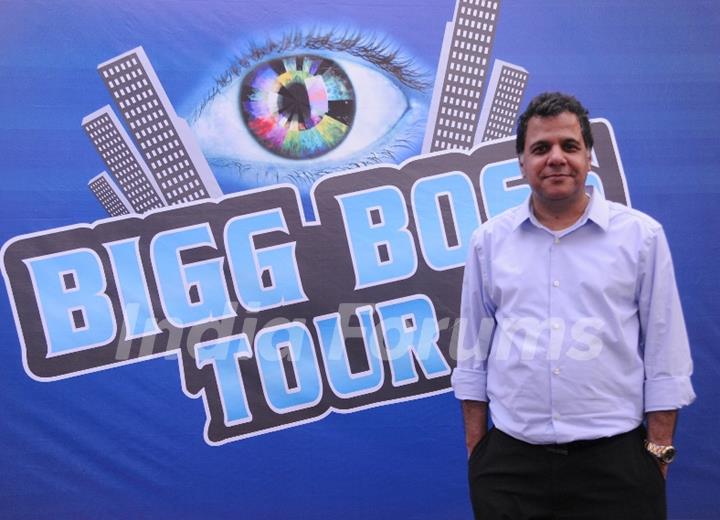 Raj Nayak CEO Colors at the launch of India's first ever reality TV tour in Mumbai.