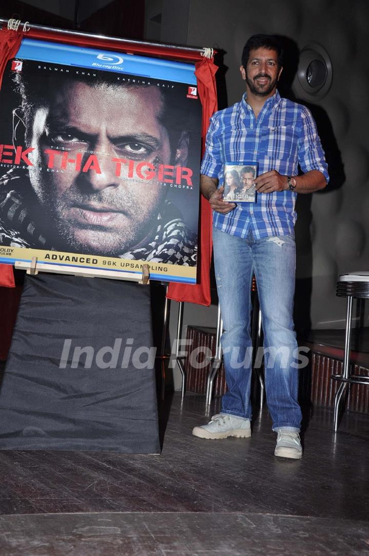 Bollywood film director Kabir Khan Bluray and DVD launch of Salman Khan's Ek Tha Tiger at Blue Frog in Mumbai.