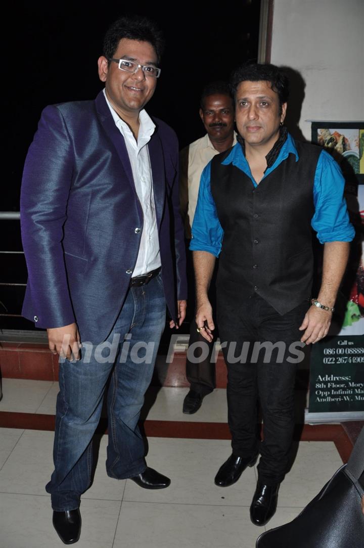 Govinda at Music Launch of Dard E Disco