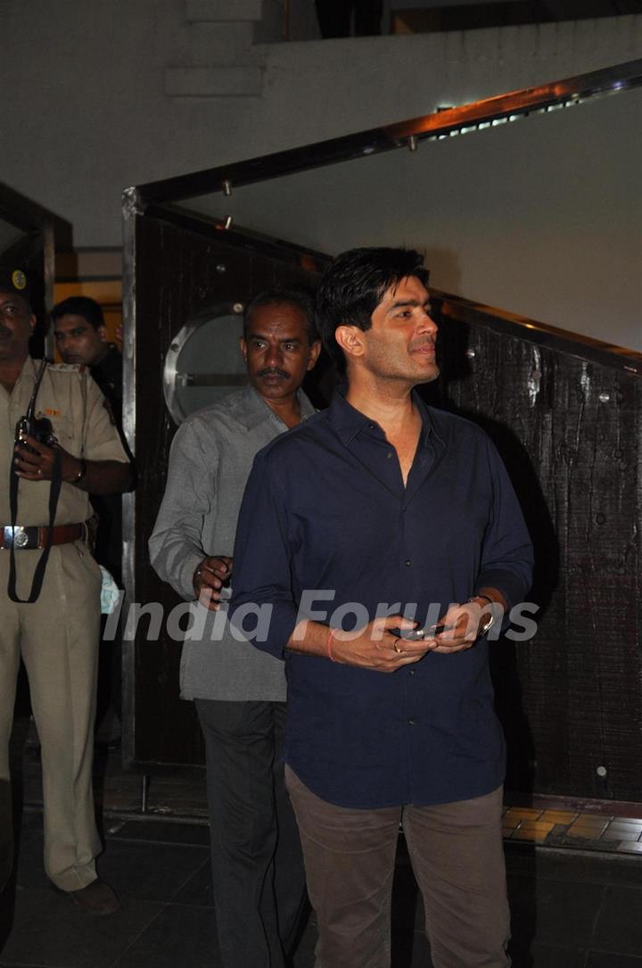 Manish Malhotra at Saif Ali Khan and Kareena Kapoor Sangeet Party