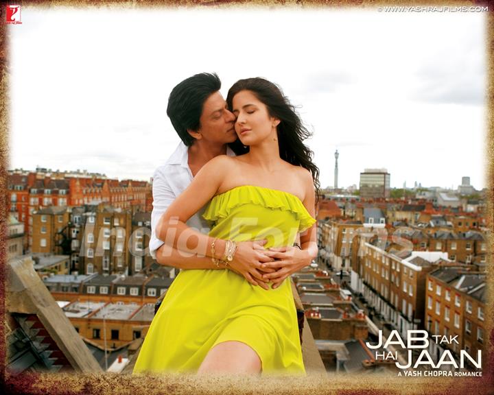 Shah Rukh Khan and Katrina Kaif in Jab Tak Hai Jaan