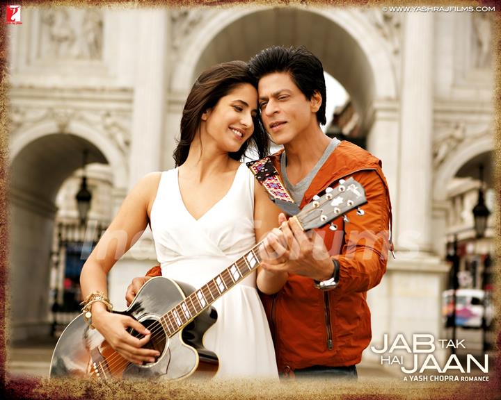 Shah Rukh Khan and Katrina Kaif in Jab Tak Hai Jaan