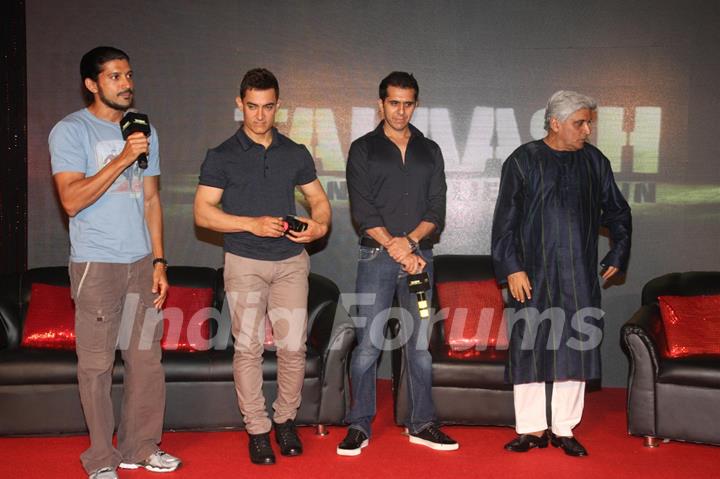 Aamir Khan, Rani Mukherjee At Talaash Music Launch