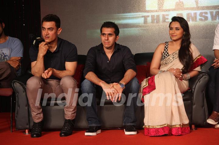 Aamir Khan, Rani Mukherjee At Talaash Music Launch