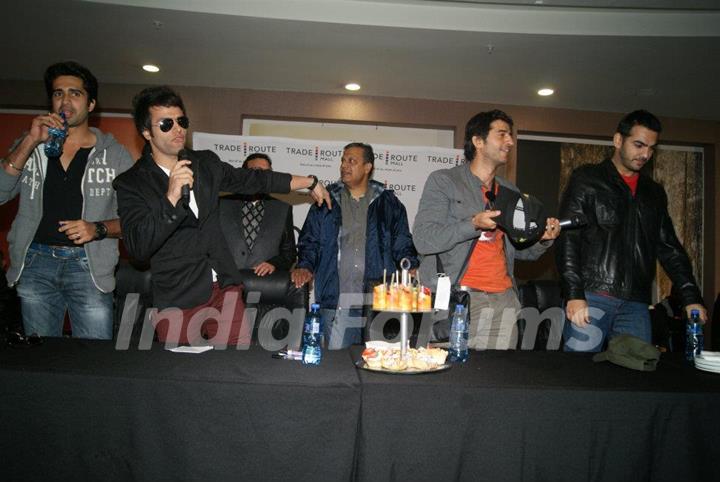 Avinash Sachdev, Rithvik Dhanjani, Hiten Tejwani and Karan v Grover