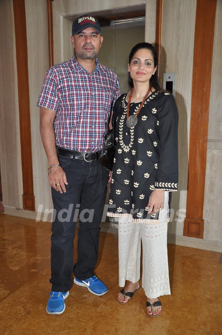 Bollywood actress Helan launches Abhishek Sharma's Fitness on the go book at MCA in Mumbai.