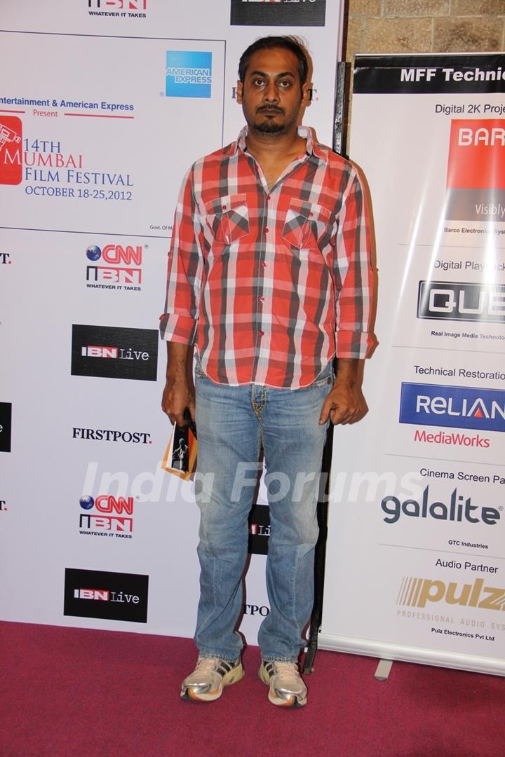 Abhinav Kashyap spotted at 14th Mumbai Film Festival in Mumbai.