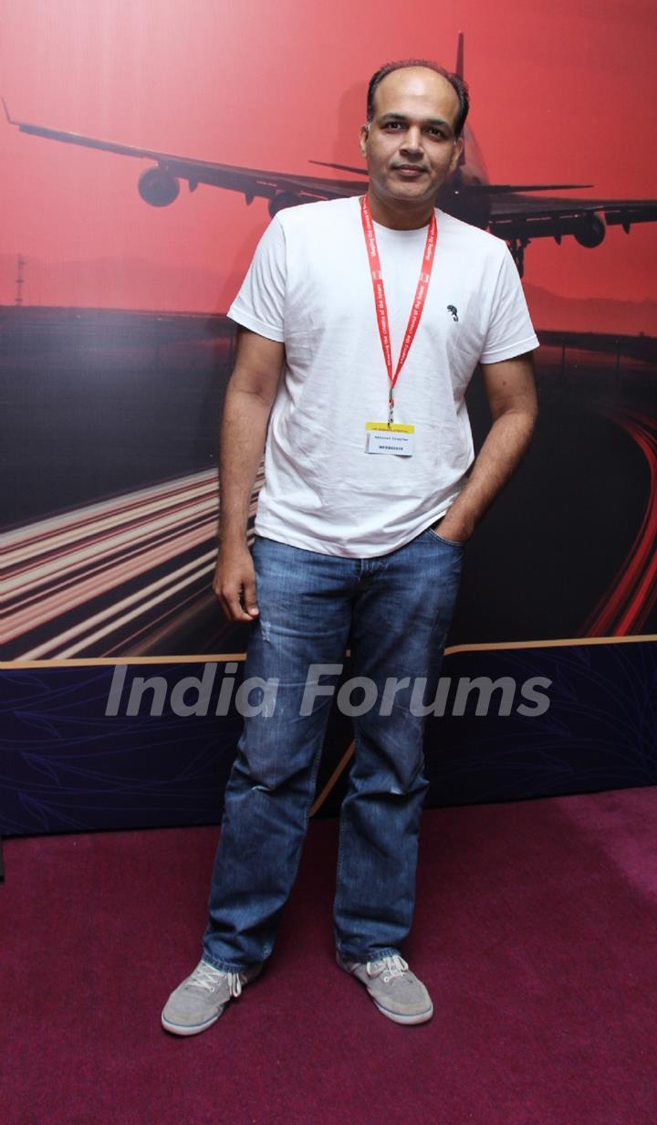 Ashutosh Gowariker spotted at 14th Mumbai Film Festival in Mumbai.