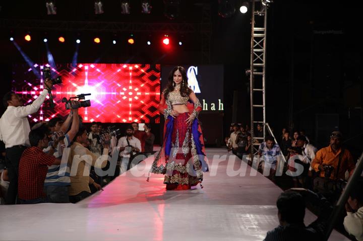 Showstopper Urmila Matondkar walks for designer Asif Shah in Indore