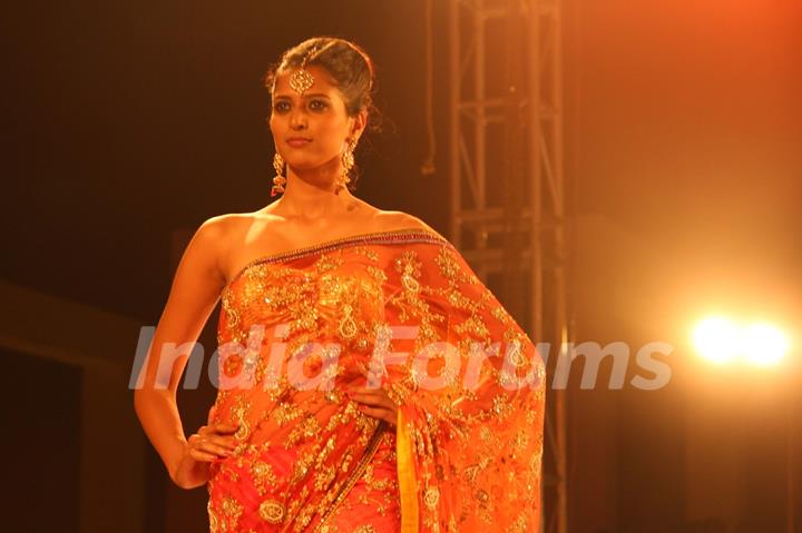 Showstopper Urmila Matondkar walks for designer Asif Shah in Indore