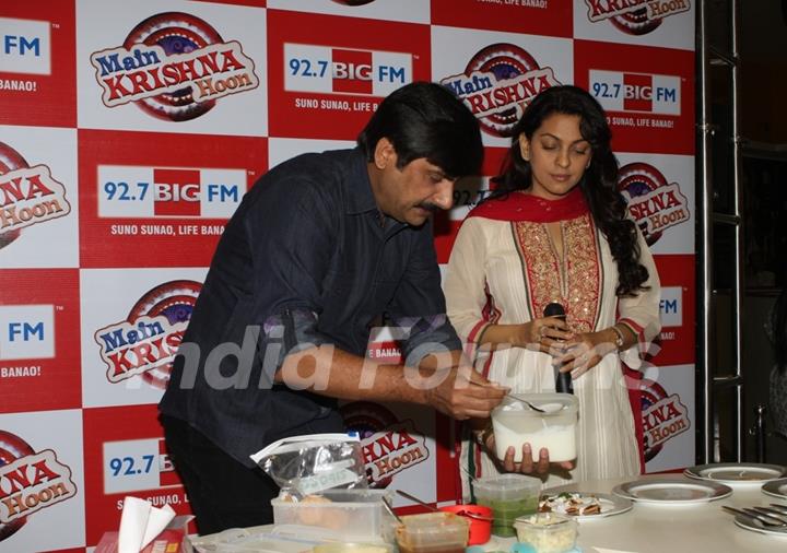 92.7 BIG FM Brings Navratri close with Chef Rakesh Sethi and Juhi Chawla