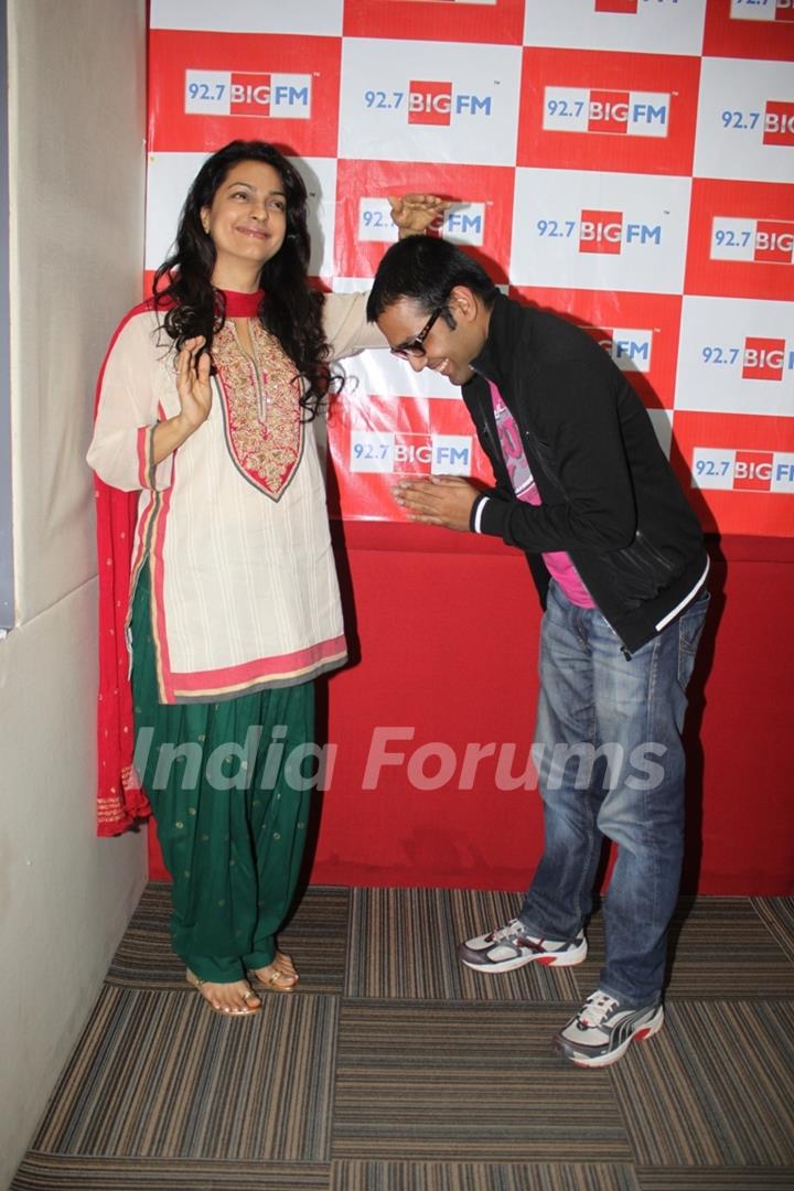 92.7 BIG FM Brings Navratri close with Chef Rakesh Sethi and Juhi Chawla