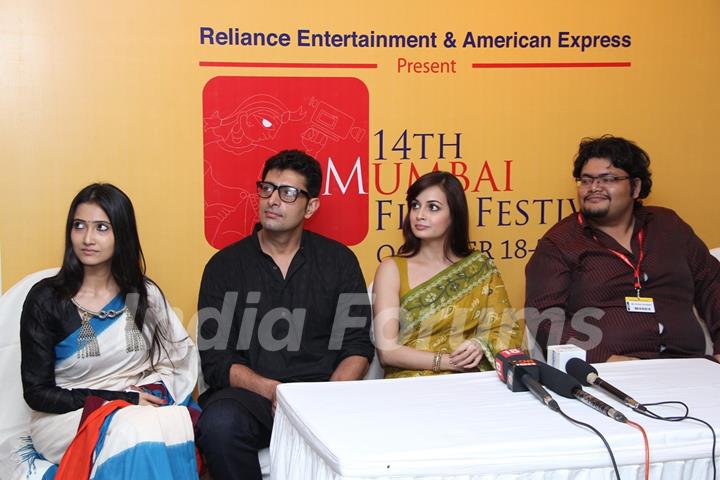 Sampurna, Priyanshu Chatterjee, Dia Mirza, Pratim Gupta at MAMI Day 6