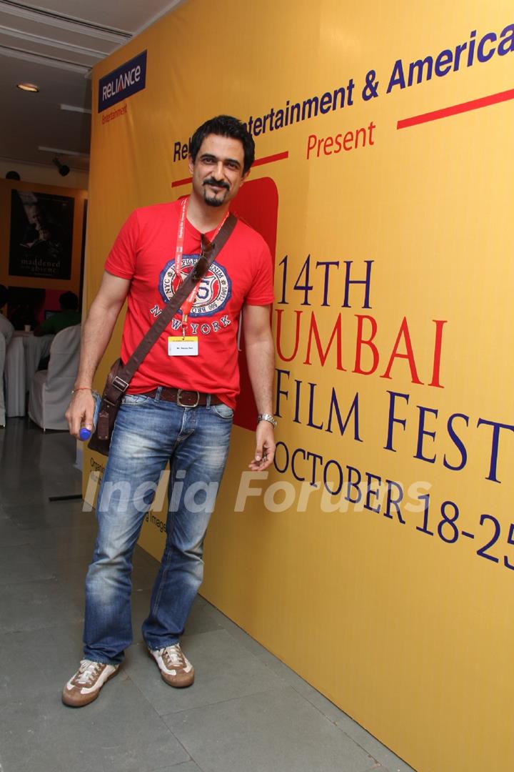 Sanjay Suri at 14th Mumbai Film Festival enthralls one and all Day 6