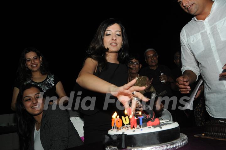 Amy Billimoria B'Day Bash & Dashera Celebration at her home Terrace