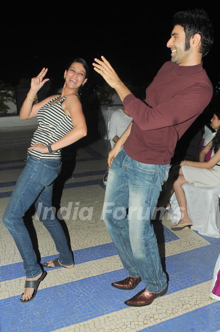 Jesse Kaur with Sandip Soparkar at Amy Billimoria B'Day Bash