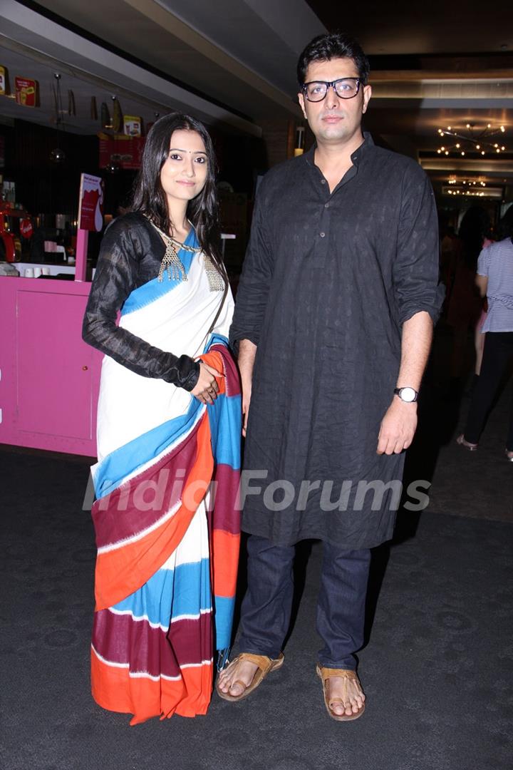 Priyanshu Chatterjee at the screening of Paanch Adhyay at the 14th MFF