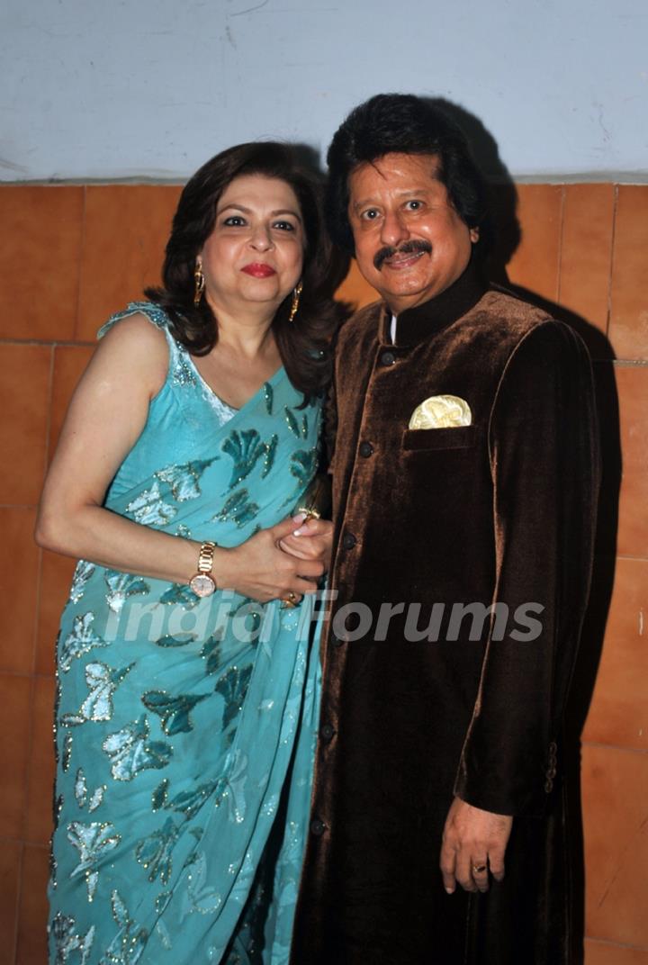 John Abraham unveiled Pankaj Udhas’ new music album Dastkhat at Sophia Bhabha Auditorium in Mumbai