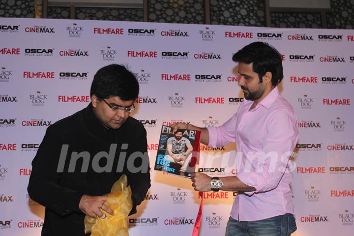 Emraan Hashmi launches latest FILMFARE Magazine issue at Cinemax