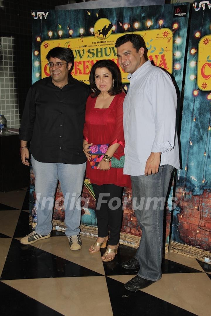 Farah Khan at Special Screening of Luv Shuv Tey Chicken Khurana